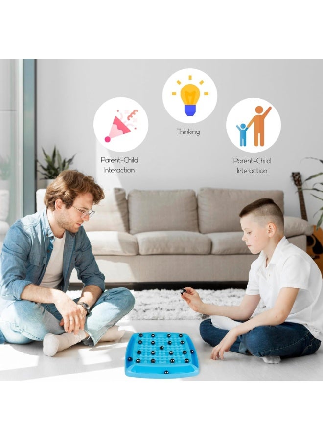 ألعاب لوحية مع لعبة عجلة العقاب، لعبة شطرنج مغناطيسية، 32 مغناطيسًا، قاعدة لوحة شطرنج من مادة صلبة، لعبة شطرنج مغناطيسية، ألعاب للتجمعات العائلية - Image 3